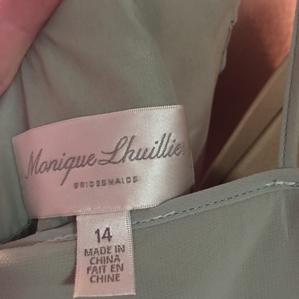 Sage bridesmaids dress